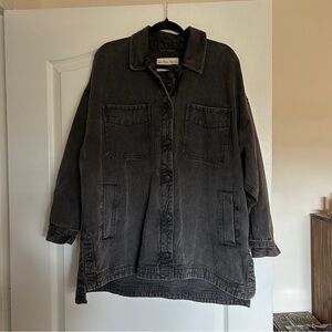 Free People Madison City Denim Jacket